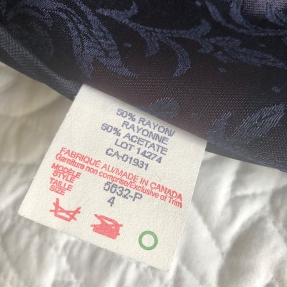 Jacquard long-line jacket - Picture 7 of 7
